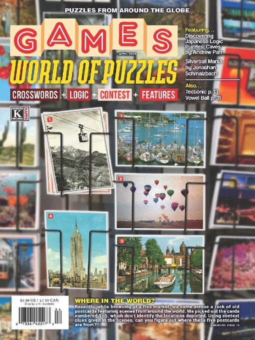 Title details for Games World of Puzzles by Kappa Publishing Group, Inc. - Available